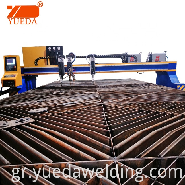 Yueda CNC Powermax Flame Flame Ganttry Cutting Machine Torce για μεταλλική πλάκα